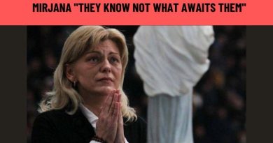 Mirjana: “They Know not What Awaits Them”