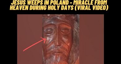 JESUS WEEPS IN POLAND – MIRACLE FROM HEAVEN DURING HOLY DAYS (VIRAL VIDEO)